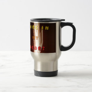 Mug De Voyage Feu dans mon coeur feux d'artifice lumineux Hakuna