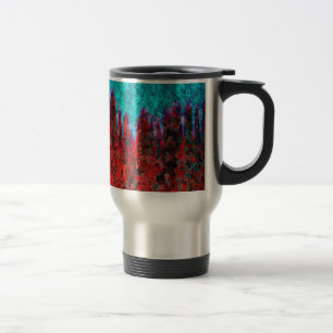 Mug De Voyage Feu et texture de glace