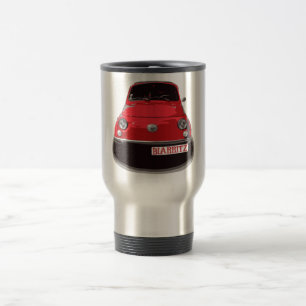 Mug De Voyage Fiat 500 Biarritz
