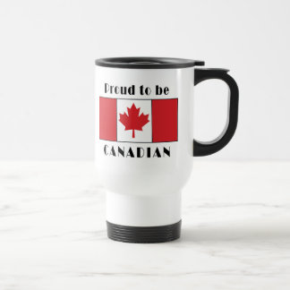 Mug De Voyage Fier d'être canadien