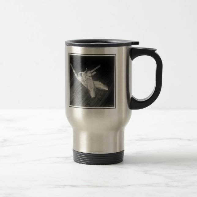 Mug de voyage 'Fier Parent Ballet' (Droit)