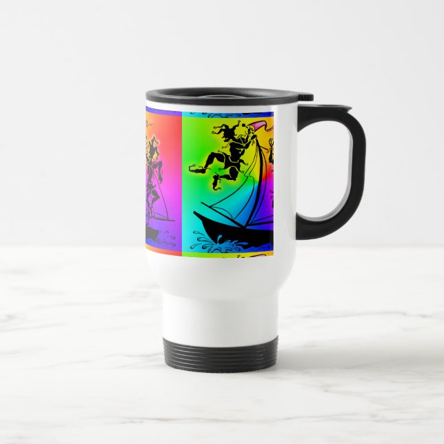 Mug De Voyage Fierté arc-en-ciel (Droite)