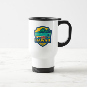 Mug De Voyage Fierté de l'État Hawaii