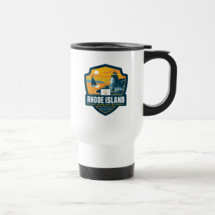 Mug De Voyage Fierté de l'État   Rhode Island