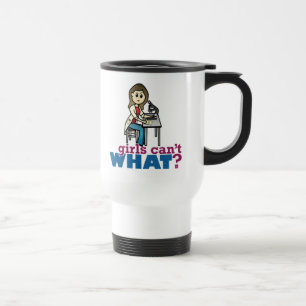 Mug De Voyage Fille scientifique