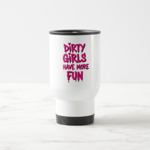 Mug De Voyage Filles sales s'amusent plus Mudder Mudding Girl