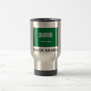 Mug De Voyage Flag d'Arabie saoudite