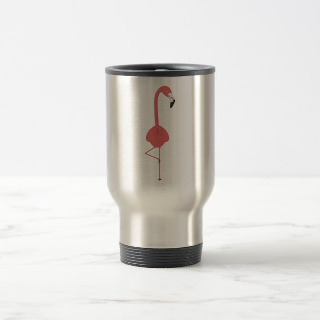 MUG DE VOYAGE FLAMANT ROSE YOGA (Centre)