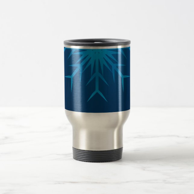 Mug De Voyage flambeau de neige brillant (Centre)
