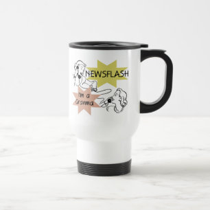 Mug De Voyage Flash d'information je suis des T-shirts et des