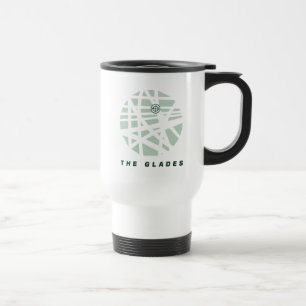 Mug De Voyage Flèche   Carte de la ville de Glades
