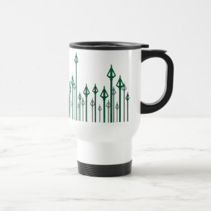 Mug De Voyage Flèche   Graphique Flèches verticales