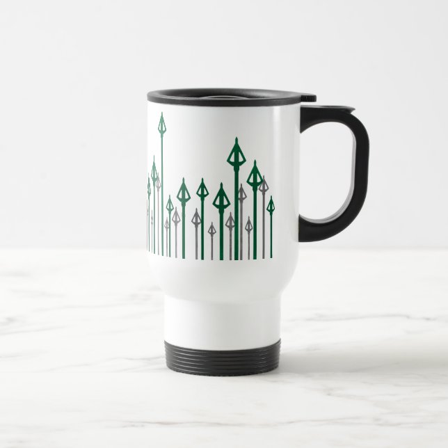 Mug De Voyage Flèche | Graphique Flèches verticales (Droite)