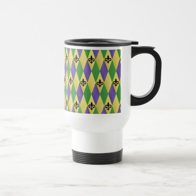 Mug De Voyage Fleur de lis (Droite)