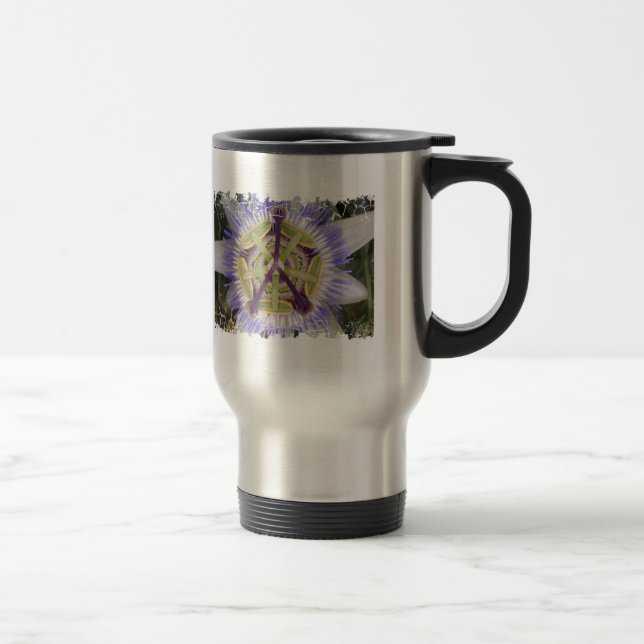 Mug De Voyage Fleur de passion (Droit)