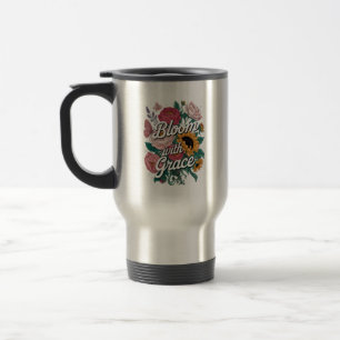 Mug De Voyage Fleurir avec grâce