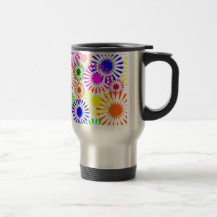 Mug De Voyage Fleurs multicolores