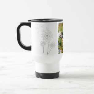 Mug De Voyage Fleurs Papillons Floraisons Mariage Paix
