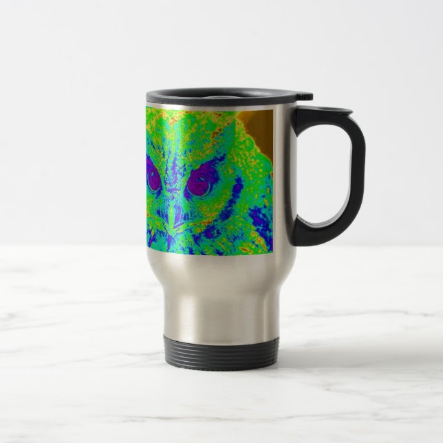 Mug De Voyage fluorescent (Droit)