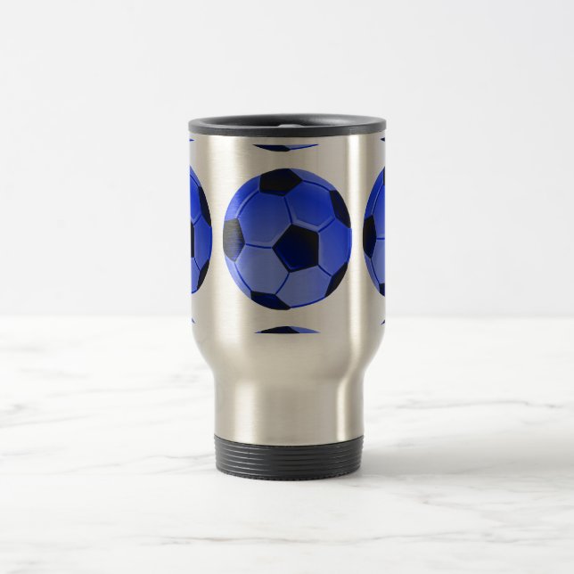 Mug De Voyage Football américain de soccer ou d'association (Centre)