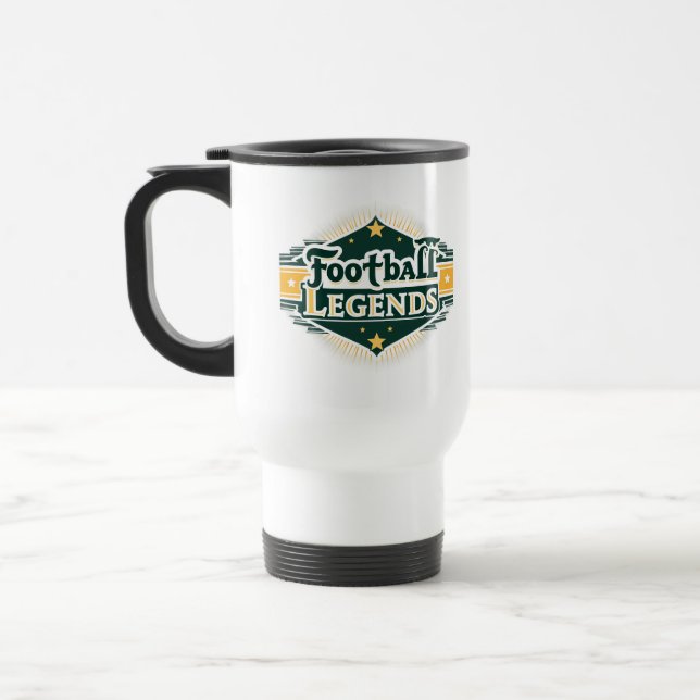 Mug De Voyage Football classique (Gauche)