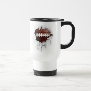 Mug De Voyage Football déchiré