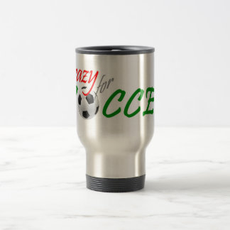 Mug De Voyage Fou pour le football