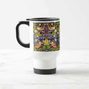 Mug De Voyage Fraise Thief Oiseaux William Morris