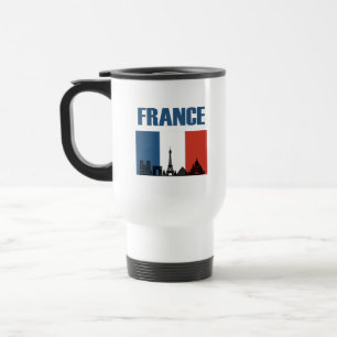 Mug De Voyage France Travel - Paris City Skyline Pavillon França