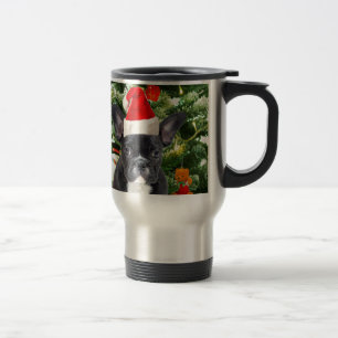 Mug De Voyage French Bulldog Arbre de Noël Ornements Snowman