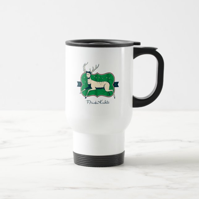 Mug De Voyage Frida Kahlo | les cerfs communs blessés (Droite)