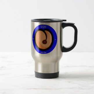 Mug De Voyage Frontière bleue ronde HerfScud de pêche de HS