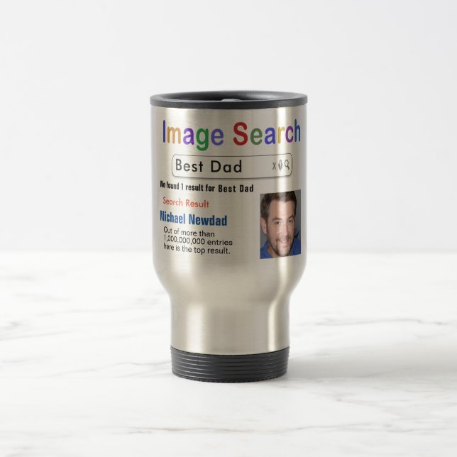 Mug De Voyage Funny Custom Best Papa Recherche Boug Cadeau (Centre)