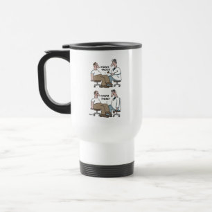 Mug De Voyage Funny General Practice MD Checking Reflexes