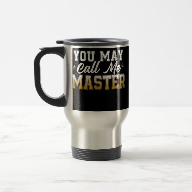 Mug De Voyage Funny Masters Degree Designs For Men Women MBA (Gauche)