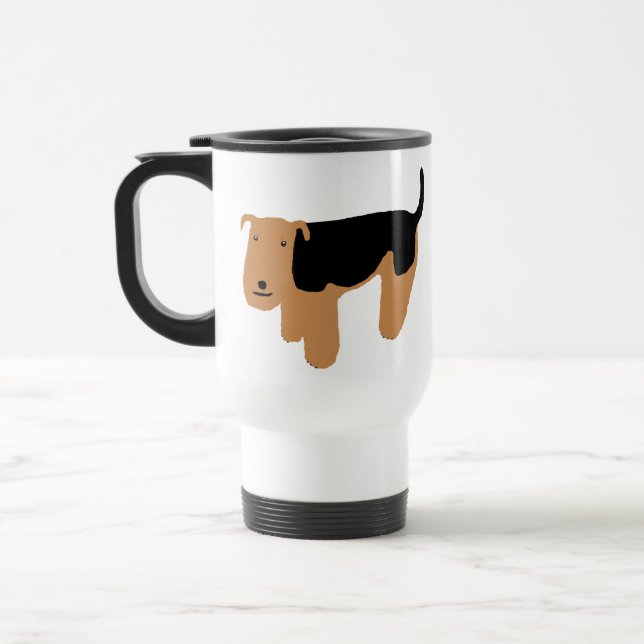 Mug De Voyage Gallois Terrier de pensée (Gauche)