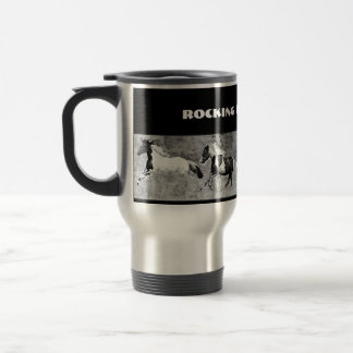 Mug De Voyage Galoper de pintos, personnalisable