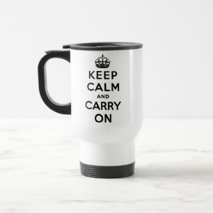 Mug De Voyage gardez le calme et continuez l'original