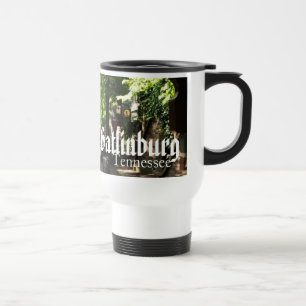 Mug De Voyage Gatlinburg, Tennessee - voyageur carré de village