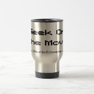 Mug De Voyage Geek sur le mouvement