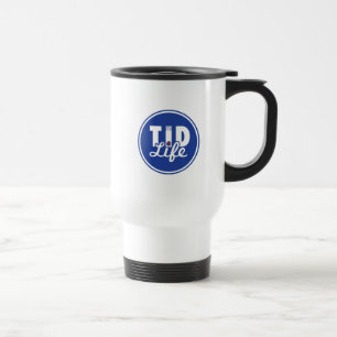 Mug De Voyage Genre de fatigué [bleu]