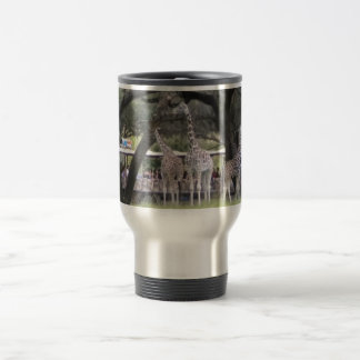 Mug De Voyage Girafe sur le safari