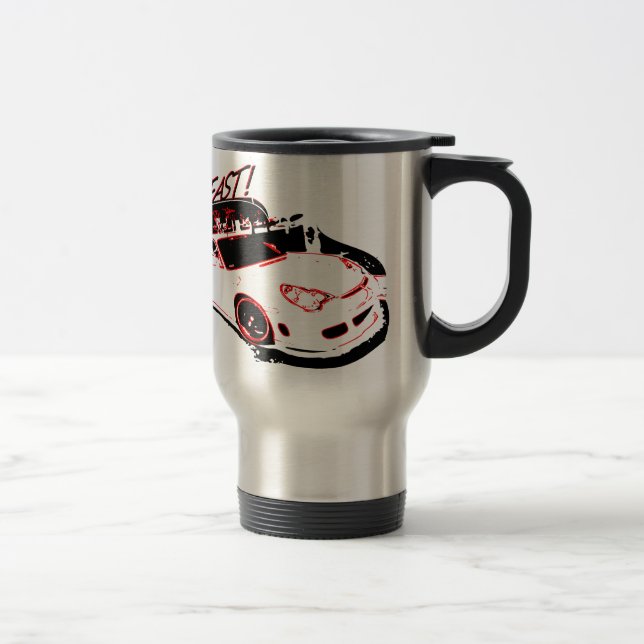 Mug De Voyage go fast (Droit)