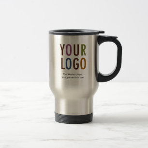 Mug De Voyage Gobelet de voyage en acier inoxydable avec logo de