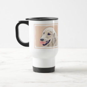 Mug De Voyage Golden Retriever avec Tennis Ball Peinture Chien A