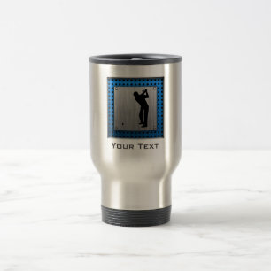 Mug De Voyage Golf balayé de regard en métal