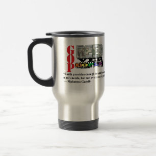 Mug De Voyage GOP cupidité sur les gens AMERICA #VoteOutGOP