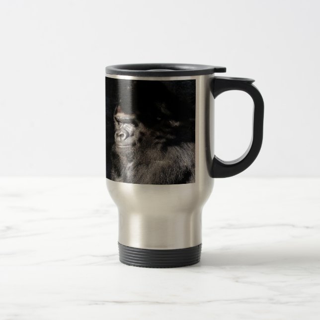 Mug De Voyage Gorilla réfléchie (Droit)