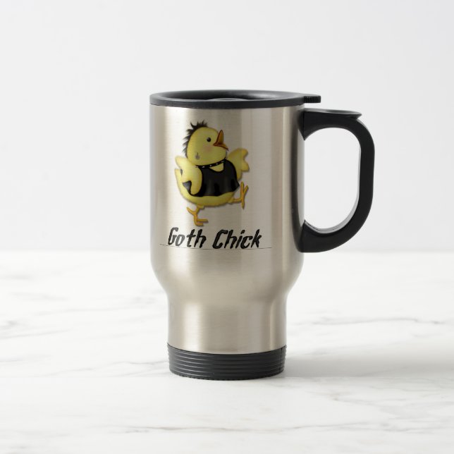 Mug De Voyage Goth Chick (Droit)