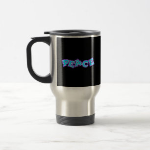 Mug De Voyage Graffiti Paix